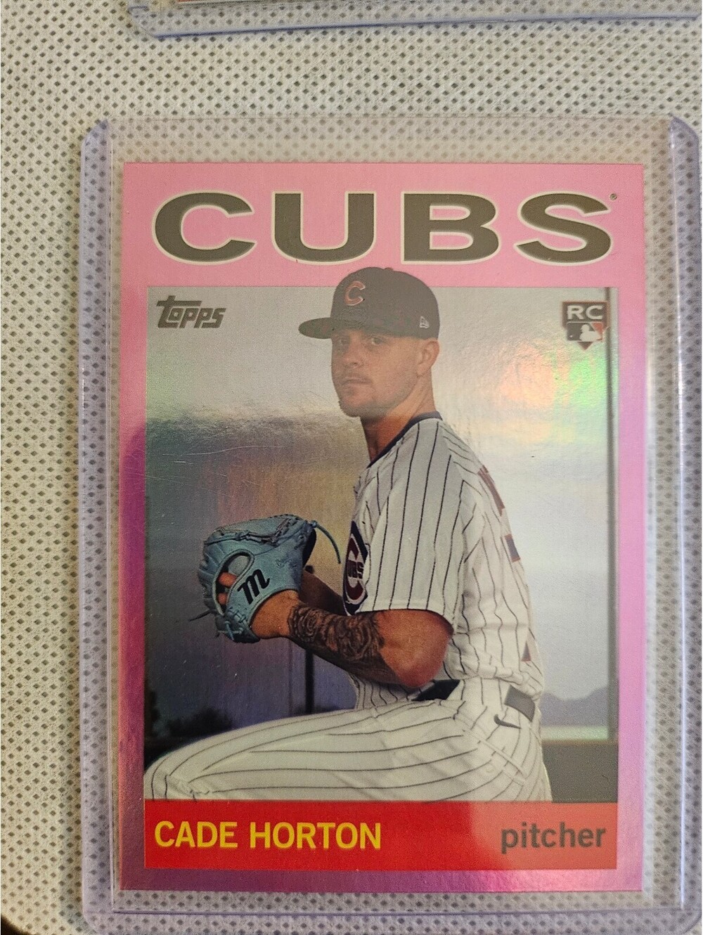 Cade Horton (RC) [Pink insert] #89 - 2025 Topps Archives - Cubs